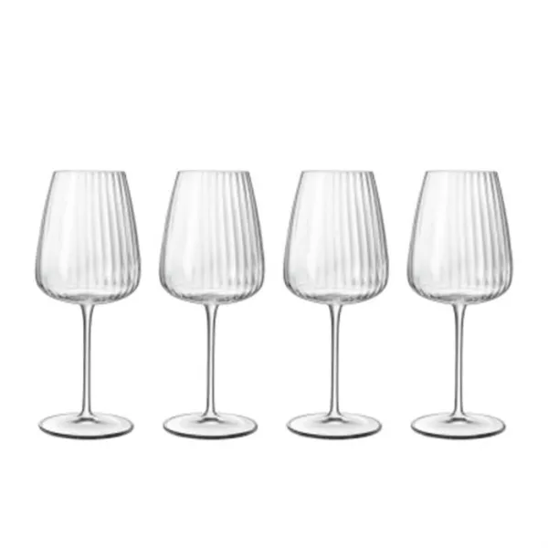 Luigi Bormioli Optica Chardonnay valkoviinilasi - 55 cl 4 kpl.