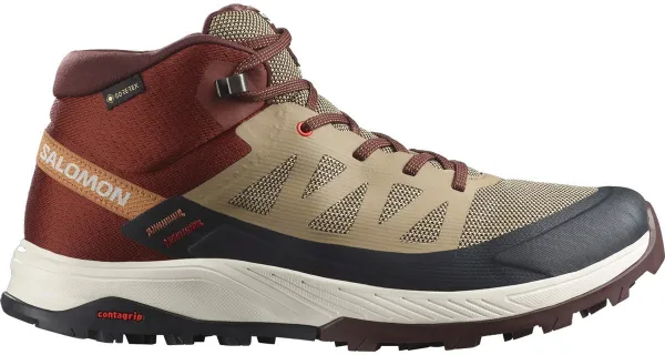 Salomon Outrise Mid Gore-Tex vaelluskenkä miehille